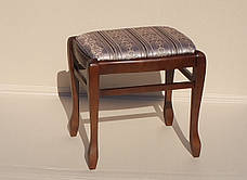 Банкетка дерев'яна Гармонія 45 см Fusion Furniture, колір горіх, фото 3
