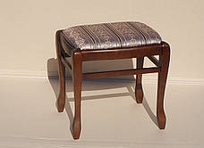 Банкетка дерев'яна Гармонія 45 см Fusion Furniture, колір горіх, фото 4