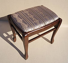 Банкетка дерев'яна Гармонія 45 см Fusion Furniture, колір горіх, фото 5