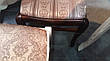 Банкетка дерев'яна Гармонія 45 см Fusion Furniture, колір горіх, фото 4