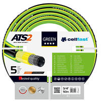 Поливальний шланг Cellfast GREEN ATS, 3/4, 50м, 5 шарів, до 30 Бар, -20 +60°C (15-121) h