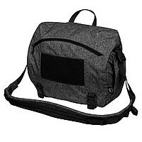 Сумка Urban Courier Bag Medium Black-Grey: удобство и стиль для повседневных перевозок!