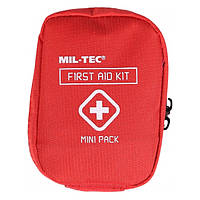 Аптечка первой помощи MIL-TEC "Mini Pack" красного цвета