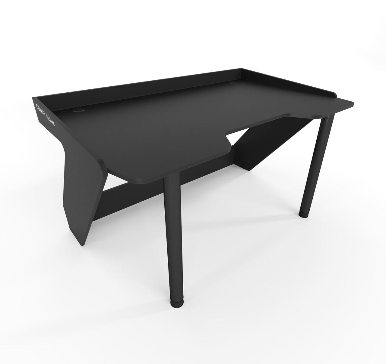 Стіл геймерський "Kronika" 150х92х75 см. Чорний, фото 1