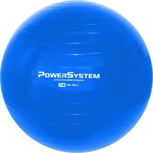 М'яч для фітнесу та гімнастики Power System PS-4013 75 см Blue