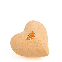 Бомбочка-сердце для ванны Dushka Orange romantic 150 г
