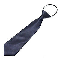 Детский галстук Gofin Однотонный Темно-Серый Fgnd-2223
