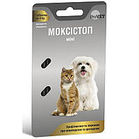 Таблетки для собак и котов ProVET Моксистоп МИНИ 1 таблетка на 4 кг (для лечения и профилактики гельминтозов)