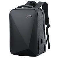 Рюкзак для ноутбука водонепроницаемый Dezger Dubliner 27 л Черный с серым