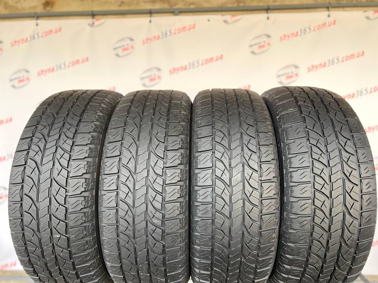 Шины Б/У літня 265/60 R18 YOKOHAMA GEOLANDAR A/T-S 6mm