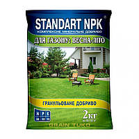 Минеральное удобрение 30-10-10 Standart NPK Grain Tuko для газонов весна-лето, 2 кг