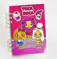 Развивающая книга альбом липучки Мини дом ТОКА БОКА Hello Kitty TOCA BOCA