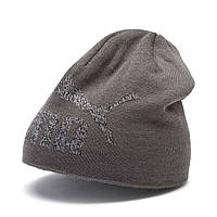 Шапка Puma Juniors Ess Logo Beanie gray 2234007 One Size