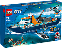 Конструктор LEGO City Арктический исследовательский корабль 60368 ЛЕГО Сити