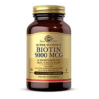 Биотин Solgar Biotin 5000 mcg 100 vcaps