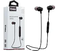 Навушники INKAX HP-16 бездротові вакуумні Bluetooth блютуз з проводом мікрофоном гарнітура o