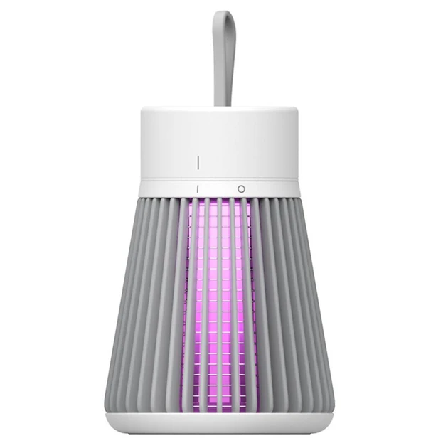 Пастка від комарів та комах з LED підсвічуванням Electronic shock Mosquito killing lamp USB Антимоскітна лампа