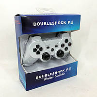 Бездротовий ігровий геймпад Doubleshock PS3/PC акумуляторний джойстик з функцією вібрації. UL-952 Колір: білий