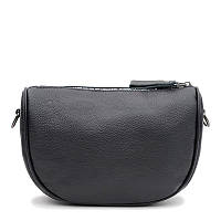 Женская кожаная сумка Borsa Leather K18569bl-black