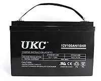 Аккумулятор гелевый UKC Battery 12V 100Aч Аккумуляторная батарея с герметичным корпусом