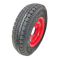 Колесо 4.00-8 у зборі з диском Тайвань посилена 600кг