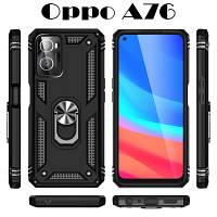 Чехол для мобильного телефона BeCover Military Oppo A76/A96 Black (707405)