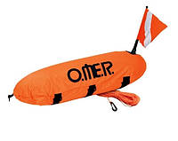 Буй для подводной охоты Omer Master Torpedo в чехле