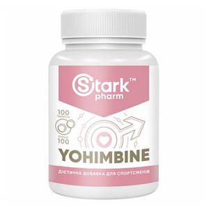 Жироспалювач йохімбін Stark Pharm Yohimbine 10 мг 100 таб.