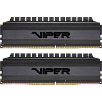 Модуль памяти для компьютера DDR4 16GB (2x8GB) 3200 MHz Viper 4 Blackout Patriot (PVB416G320C6K)