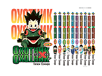 Комплект манги smile Bee's Print Охотник х Охотник Hunter x Hunter с 01 по 10 на русском языке BP HXHSET 01