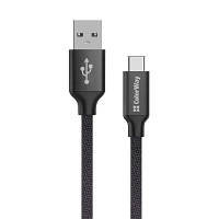 Дата кабель USB 2.0 AM to Type-C 2.0m black ColorWay (CW-CBUC008-BK)