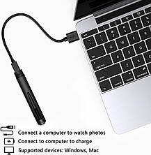 Ручка для камери, мініскрита камера HD 1080P, камера для няні, кишенькова, Amazon, Німеччина, фото 5