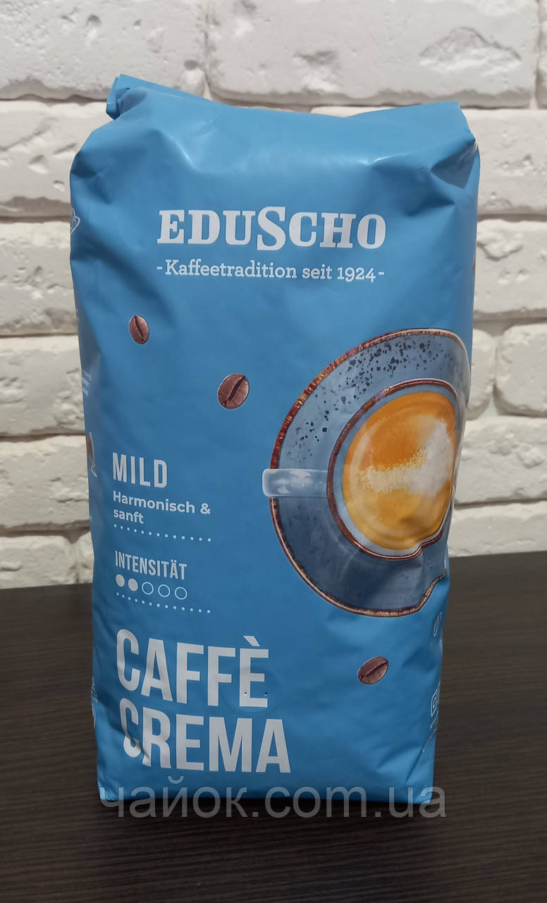 Кофе в зернах Eduscho Caffe Crema Mild 1 кг - фото 1 - id-p1812983175