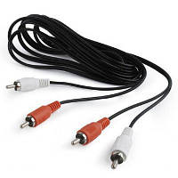 Кабель мультимедийный 2RCA to 2RCA 15.0m Cablexpert (CCA-2R2R-15M)