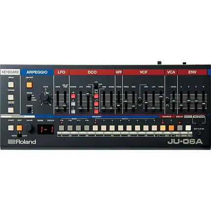 Аналоговий синтезатор Roland JU06A, фото 1