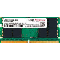 Модуль памяти для ноутбука SoDIMM DDR5 16GB 4800 MHz JetRam Transcend (JM4800ASE-16G)