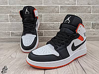 Мужские кроссовки Nike Air Jordan 1 Retro \ Найк Аир Джордан 1 Ретро \ 45