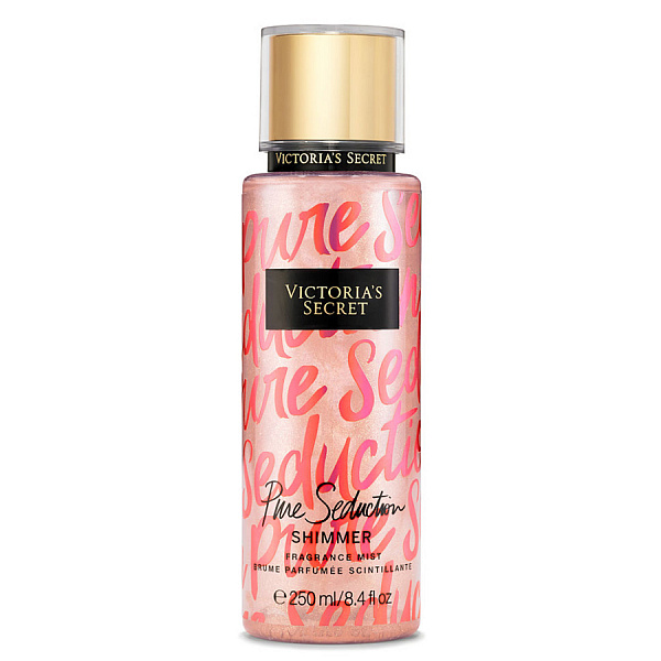 Парфумований спрей для тіла Victoria's Secret Pure Seduction Shimmer для жінок — body mist 250 ml, фото 1