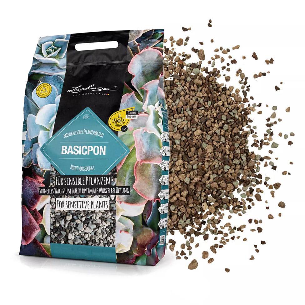 Субстрат Lechuza BasicPON 6 л для чутливих рослин (Лечуза, Німеччина), фото 1