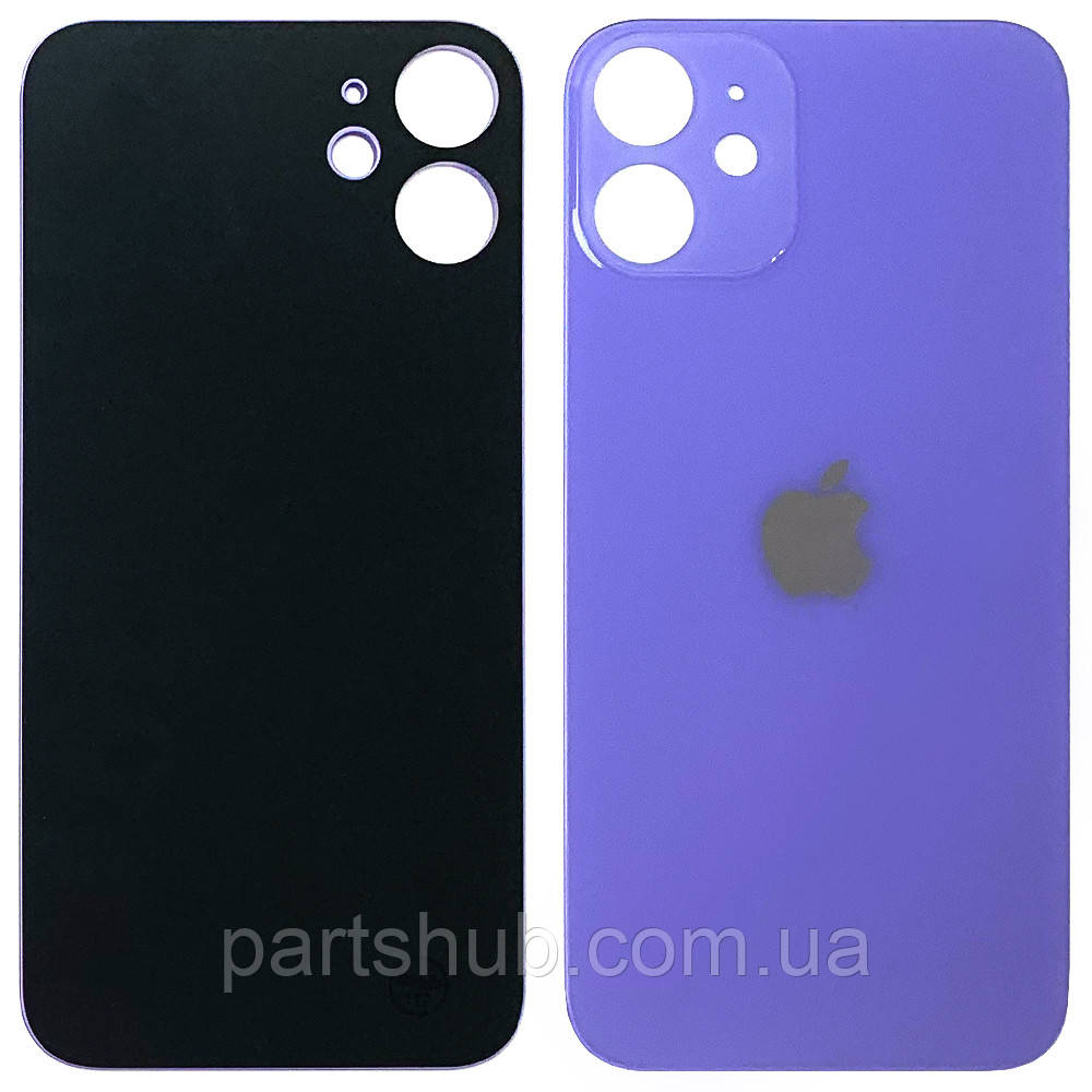 Задня кришка Apple iPhone 12 Mini (фіолетова оригінал Китай з великим отвором), фото 1