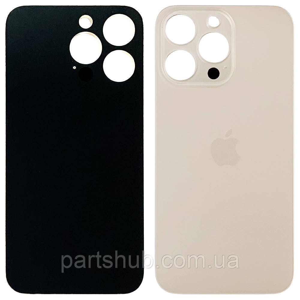 Задня кришка Apple iPhone 13 Pro (золотиста з великим отвором), фото 1