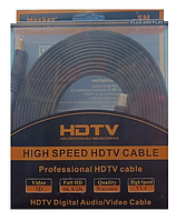 Кабель HDMI 5м плоский Maxkey для передачи цифрового видеосигнала черный m