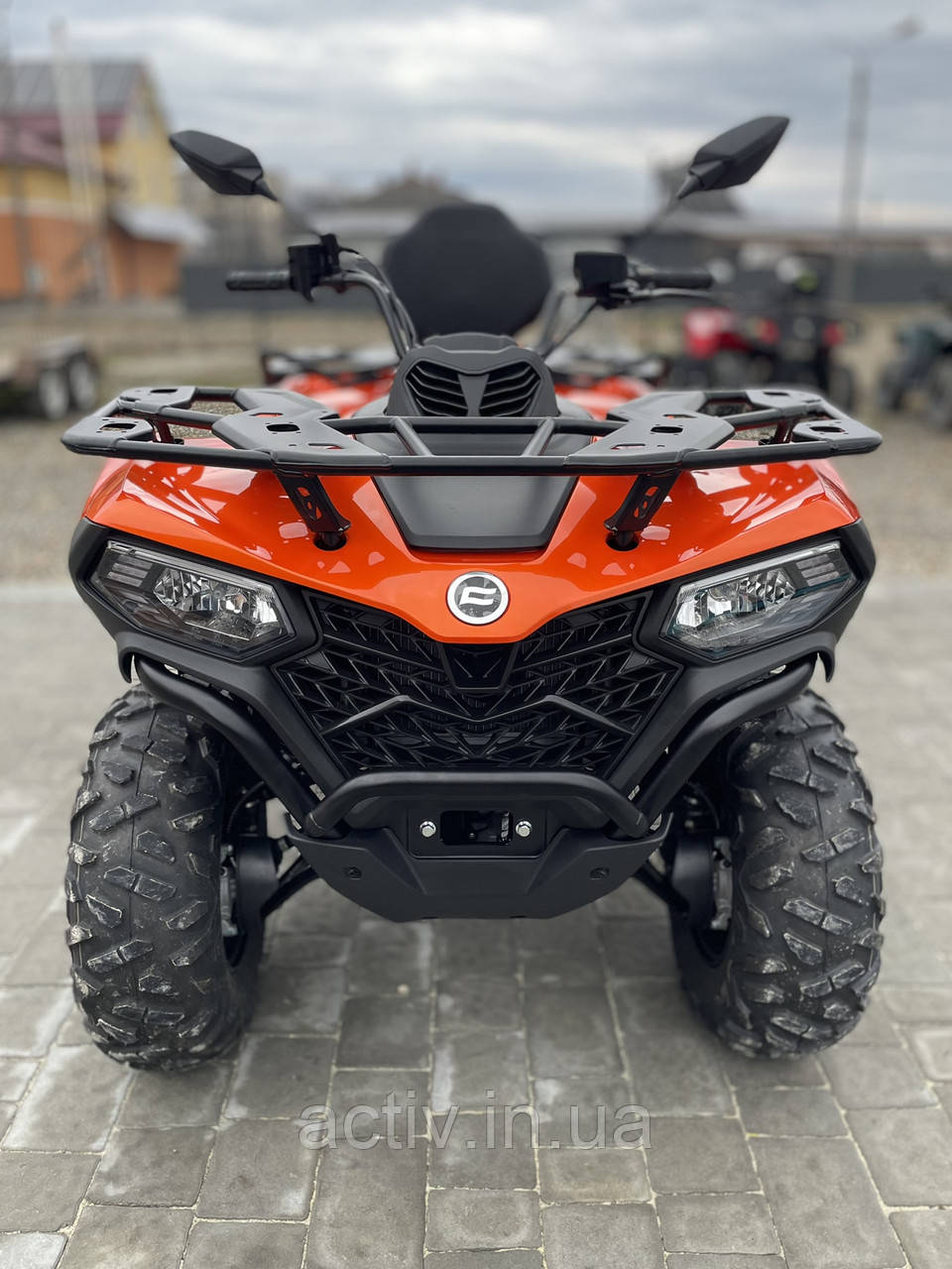 Квадроцикл CFMOTO CFORCE 450 MAX LAVA ORANGE - фото 3 - id-p1805515635