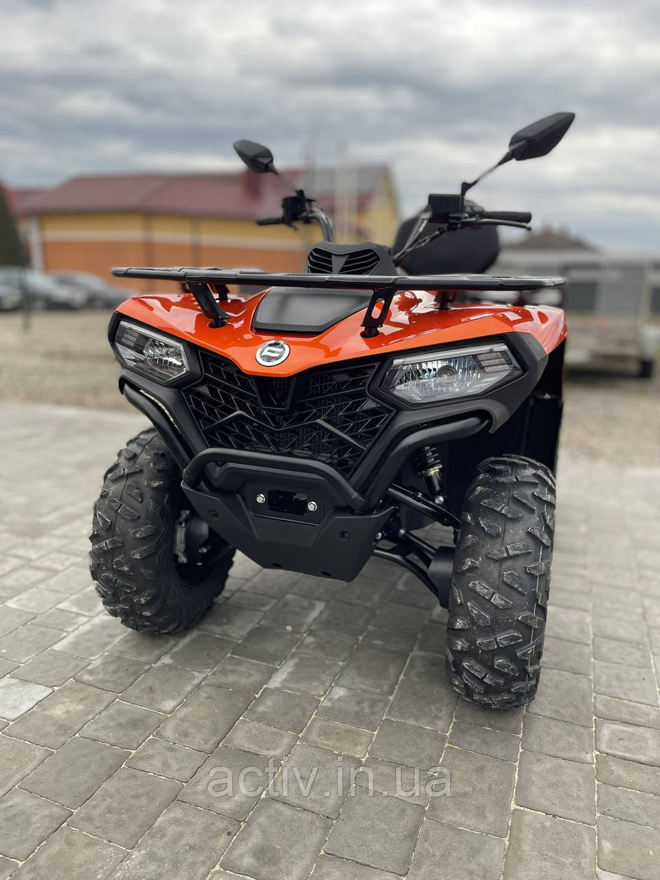 Квадроцикл CFMOTO CFORCE 450 MAX LAVA ORANGE - фото 2 - id-p1805515635