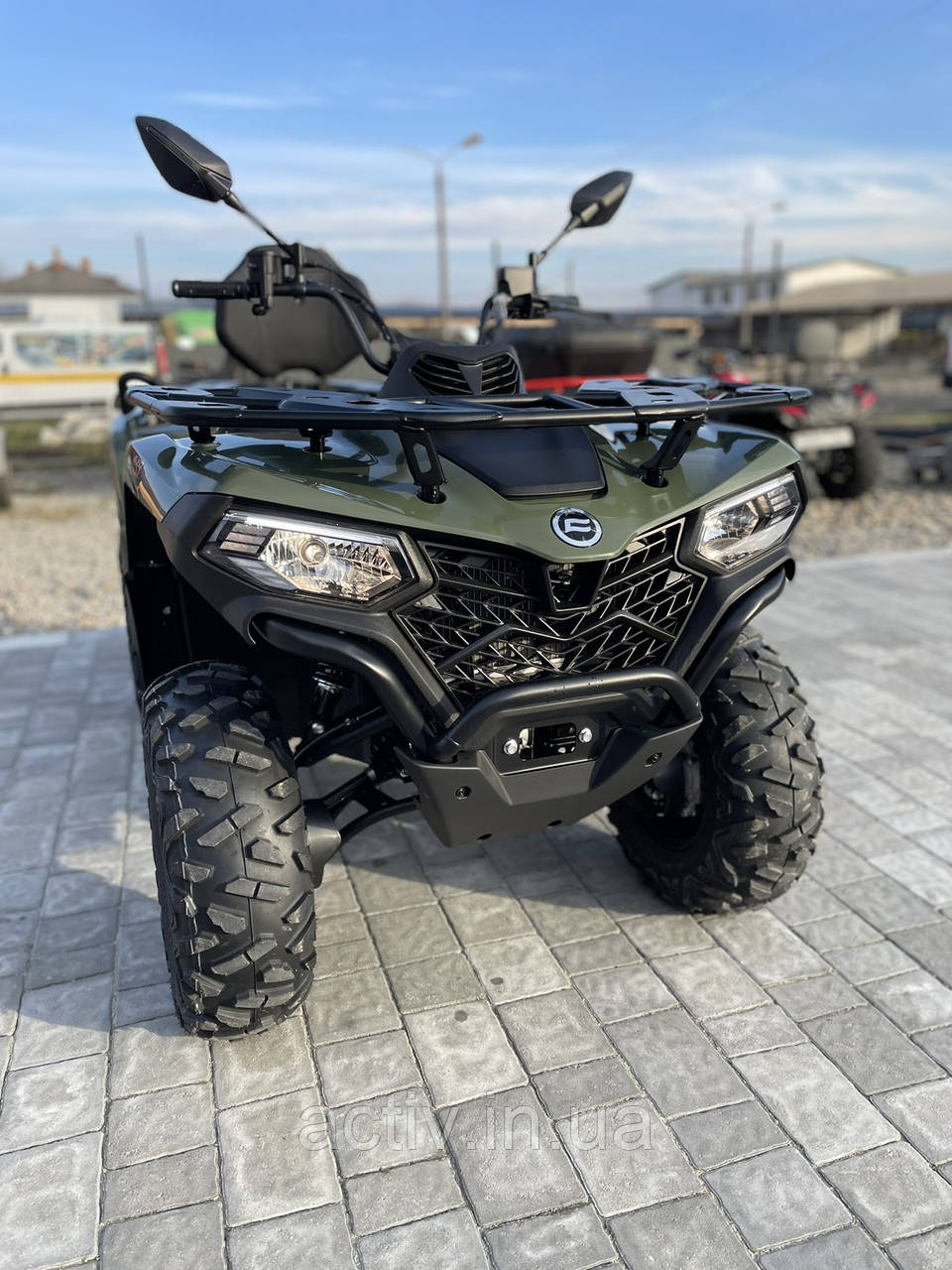 Квадроцикл CFMOTO CFORCE 450 MAX HUNTER GREEN