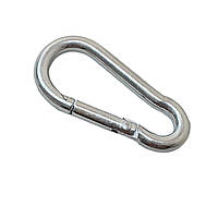 Карабін для сумок нікель (2,5 см на 5 см)