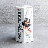 Аеропрес AeroPress Inc. Clear Review 2024 Прозора ударна ручна кавоварка аеропрес, заварник для кави, фото 3