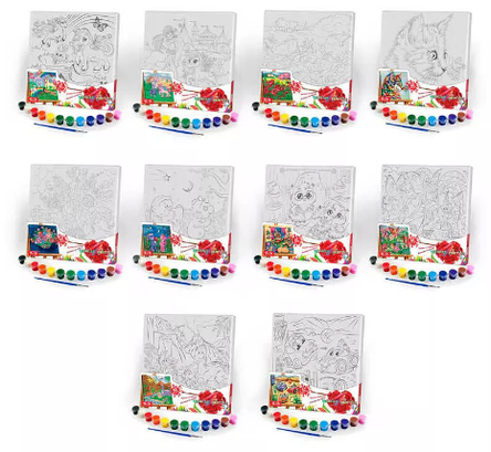 Розпис на полотні Convas Painting 31*31см. РХ-05, PX-07 Danko toys, фото 1