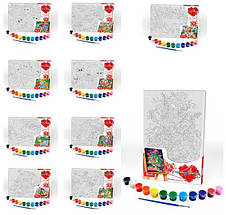 Розпис на полотні Convas Painting 31*31см. РХ-05, PX-07 Danko toys, фото 3