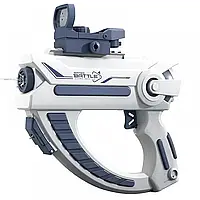 Водяний бластер электричний Water Space Gun (blue) з аккумулятором